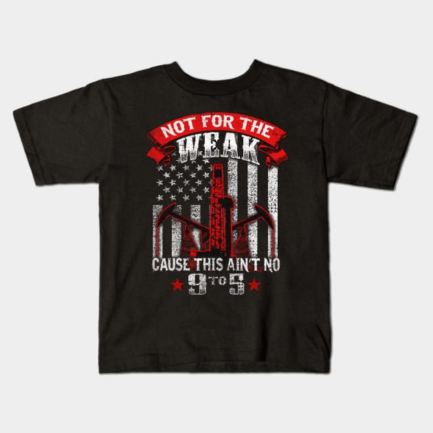 Roughneck Rig Life Kids T-Shirt by Dailygrind